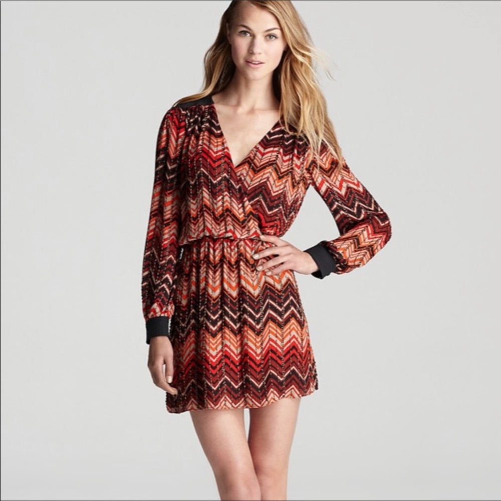 Parker cocktail beaded dress size medium